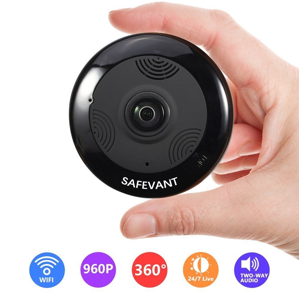 Wireless Security Camera Safevant Hd Multifunctional Fisheye