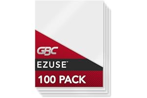 Swingline GBC EZUse Thermal Laminating Pouches, Letter Size, Speed Pouch, 5 mil, 100 Pack (3200716)
