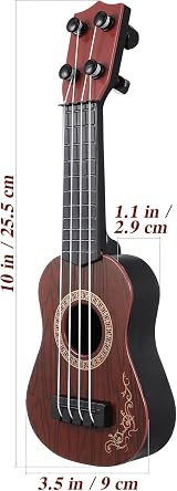 Alipis Childrens Ukulele Toy Mini 4-String Musical Instrument for Kids Toddler view 5