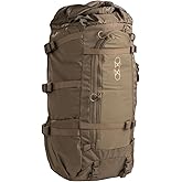 Eberlestock Brooks 3500 Pack – Ultralight EMOD Attachment Bag – 3,626 Cubic Inches of Storage – Roll-Top Backpack for Hunting, Backpacking & Backcountry Use – Compatible with Modframe – Dry Earth