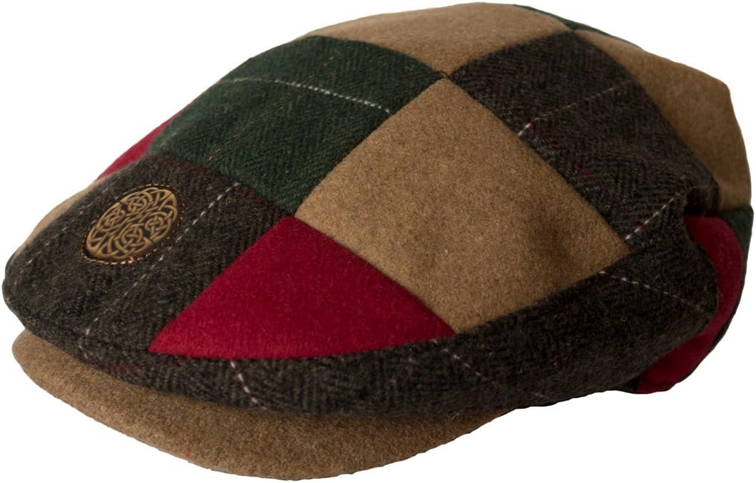Patrick FrancisBook of Kells - Camel Multi Tweed Flat Cap (S-XL)