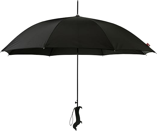 Amazon Co Jp 正規輸入品 オフェス シルエット ドッグ 長傘 ジャンプ ブラック 8本骨 60cm Uvカット Si Bla 021 ホーム キッチン