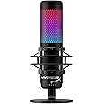 HyperX QuadCast S RGB USB Condenser Microphone with Shock Mount for Gaming, Streaming, Podcasts