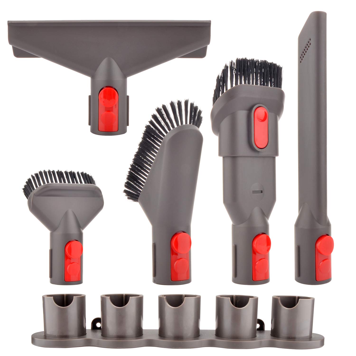 Brush Mount Holder Organizer Attachment Kit For Dyson V10
