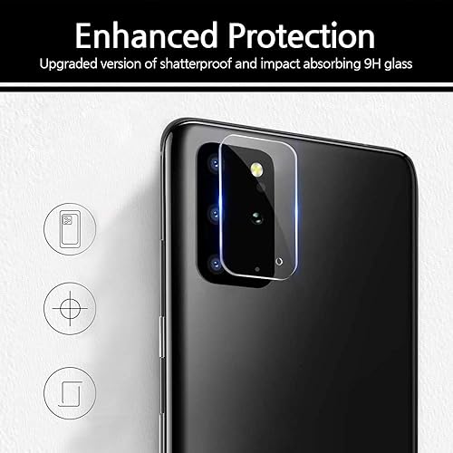 Glass Screen Protector Samsung S20 Plus Camera Lens Protector 2x