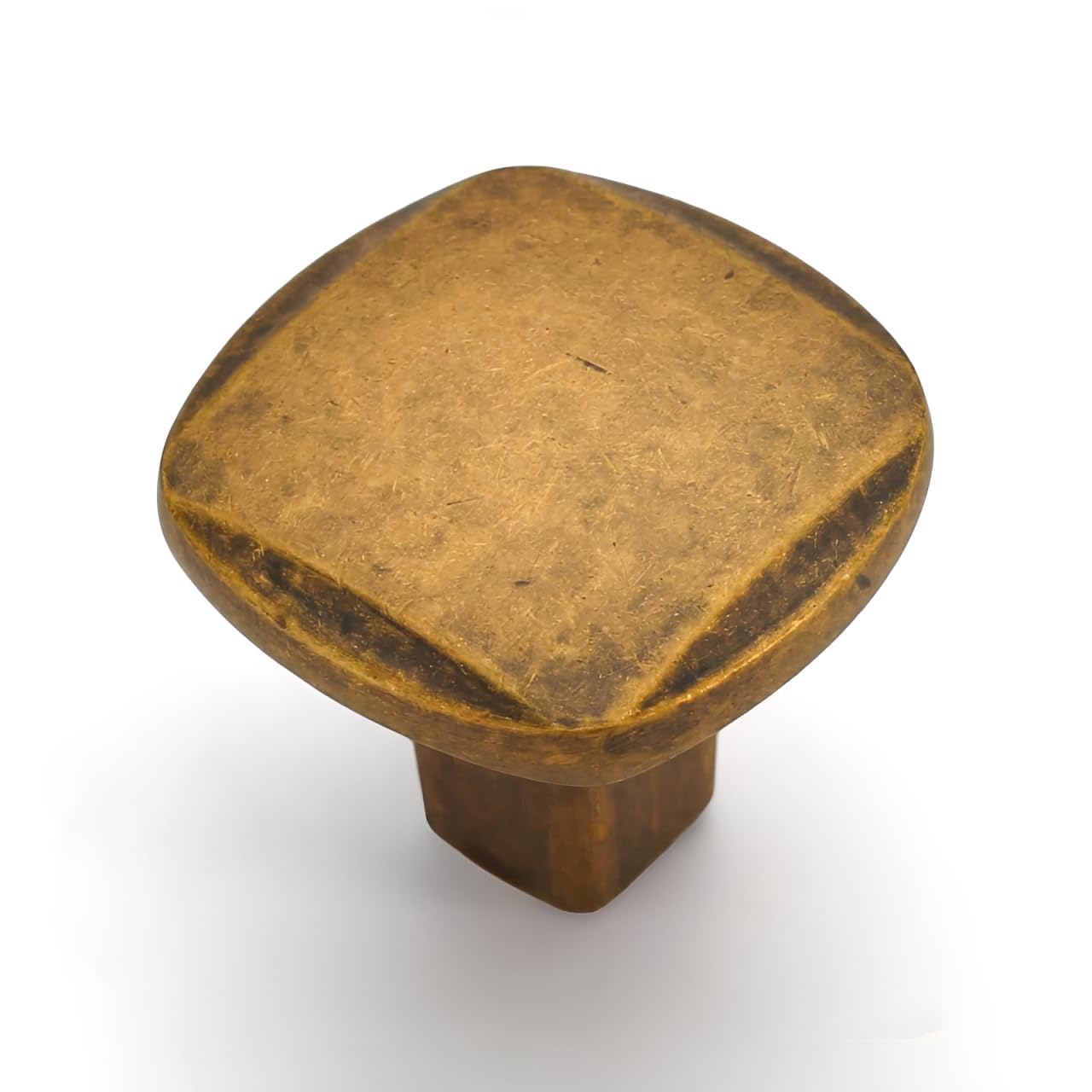 Amerdeco 10 Pack Antique Brass Cabinet Pulls Hole Centers Kitchen Cabinet Handles Hardware for Cabinets Cupboard Handles Drawer Pulls UK0043