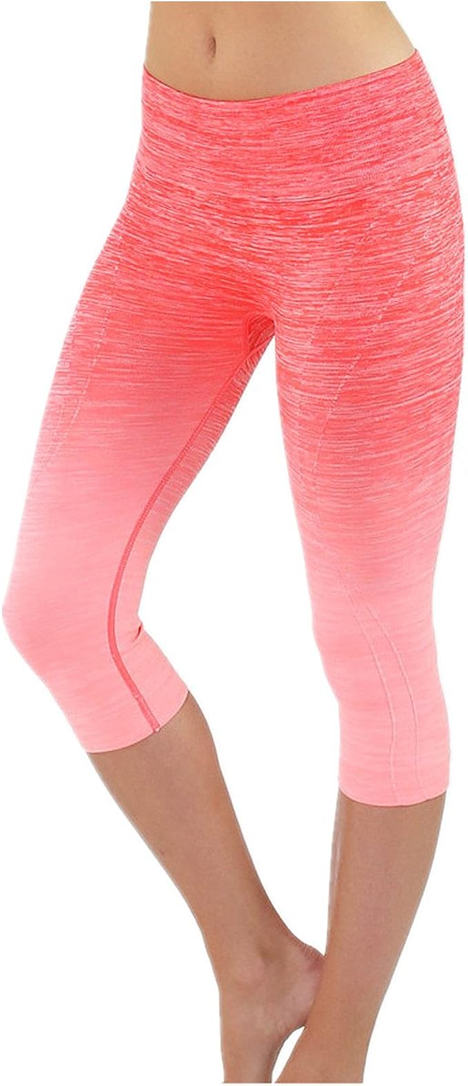 pink exercise leggings