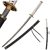 Sword fort Stainless Steel Replica Swords - Devil Vergil Dante's Yamato Sword Katana Anime Cosplay Sword Real Metal,Extended Version,40inch /51inch