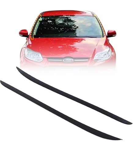Driver & Passenger Side Windshield Pillar Molding Fit For Ford Focus 2012- 2018 C