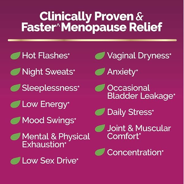 ESTROVEN COMPLETE MULTI-SYMPTOM MENOPAUSE SUPPLEMENT FOR WOMEN, 28 CT., CLINICALLY PROVEN INGREDIENT PROVIDE MENOPAUSE RELIEF & NIGHT SWEATS & HOT FLASH RELIEF* DRUG-FREE & NON-GMO