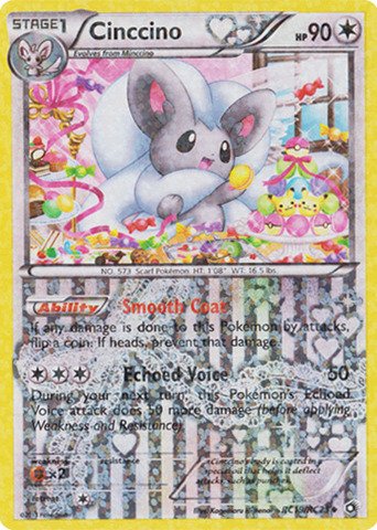 Pokemon - Cinccino (RC19/RC25) - Legendary Treasures