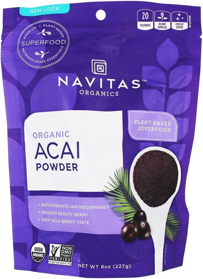 ナビタスナチュラルズ(Navitas Naturals) アサイーパウダー 227g [海外直送][並行輸入品]