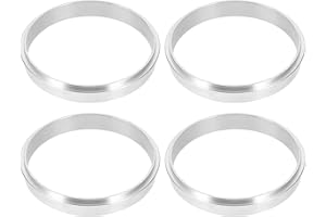 VILLCASE 4pcs Aluminum Cup Sealer Replacement Rings for Automatic Bubble Tea Sealing Machines 90mm High Edge