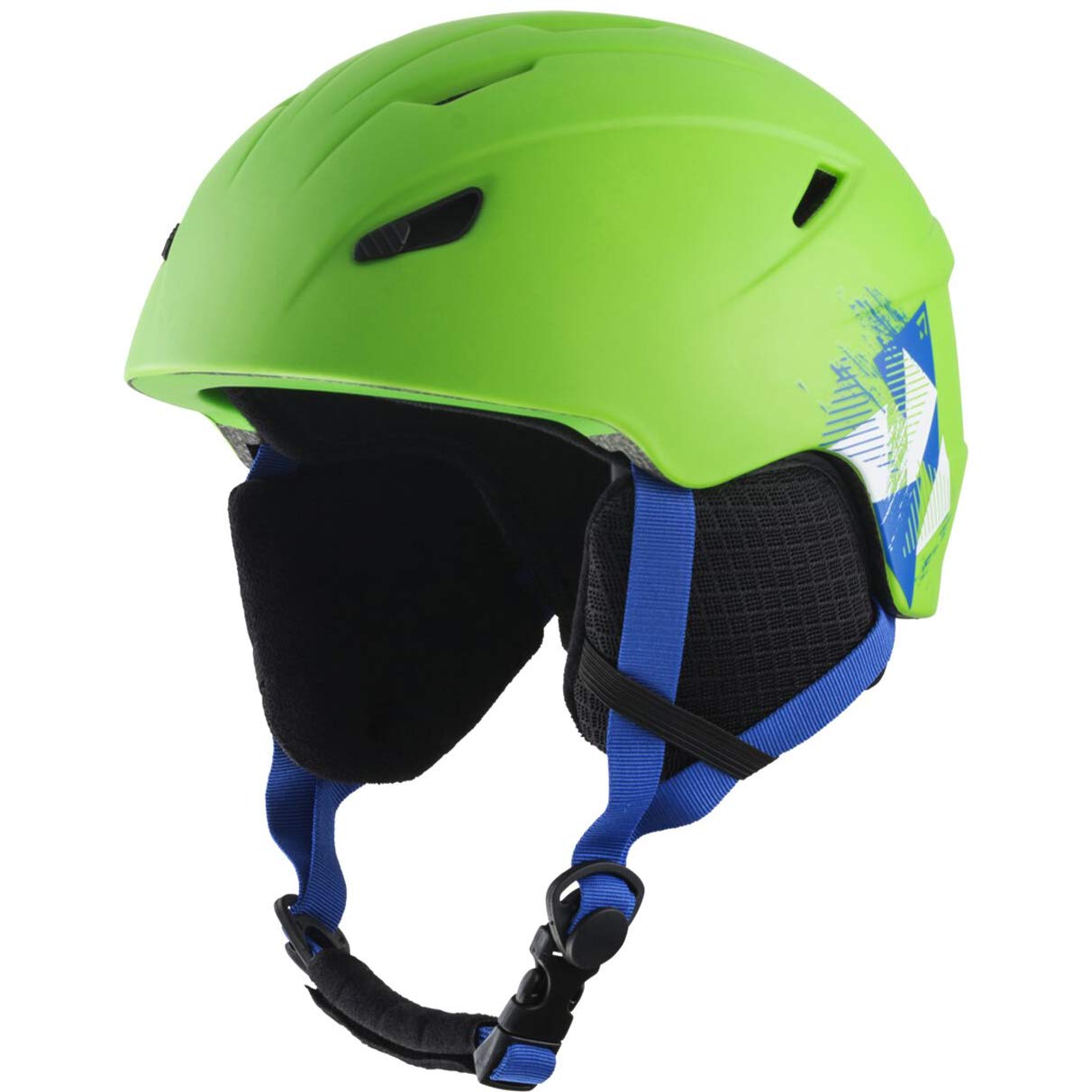 Tecnopro Pulse HS-016 ski helmet Ski Helmet - Green/Black/Blue, S