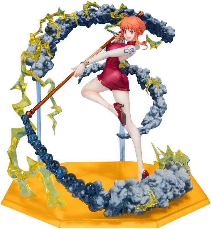 Amazon Com One Piece Nami Black Ball Bandai Figuartszero Statue Toys Games
