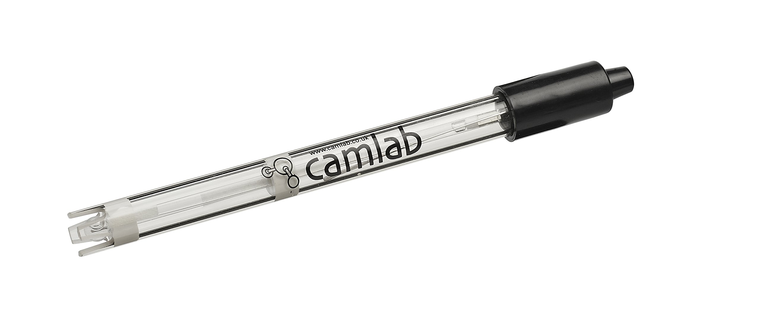 Camlab 1161694 Double Junction Combination Epoxytough pH Electrode with BNC Connector, 1m Cable
