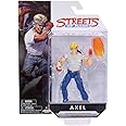 JAKKS Pacific Streets of Rage Axel 5"" Gaming Action Figure Includes Grand Uppercut Effect, White