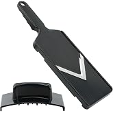 Mandoline Slicer for Kitchen, Stainless Steel Manual Vegetable Slicer | Cabbage Shredder Food Slicer, Multifunctional Handheld Potato Cucumber Slicer with Grip Handle for Potatoes,Onion,Carrots