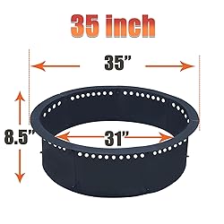 SoulMate Outdoor 35-Inch Outer/31-Inch Inner Fire
