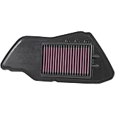K&amp;N Engine Air Filter: High Performance, Powersport Air Filter, YA-1209 | Fits Select 2009-2015 YAMAHA: YW125 Zuma (See Product Description)