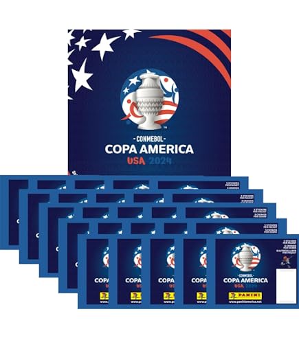 Lot De 500+ Autocollants Panini Copa America 2024 - Occasion - Pour Collectionneurs Ou Échange