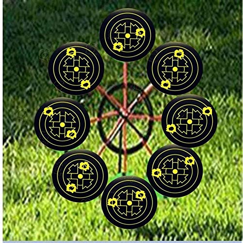 Yuyangnengy Splatter Targets Stickers, 3 Inch Adhesive Reactive Targets - 250 Round Shooting Targets Pasters - Instantly See Your Shots Burst Upon Impact! (250 Per Roll)