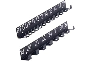 Generic 2X Wall Mount Wrench Organizers Tool Organizers Metal Hanging Hooks Wrench Holders for Garage Repair Shop Workshop Me