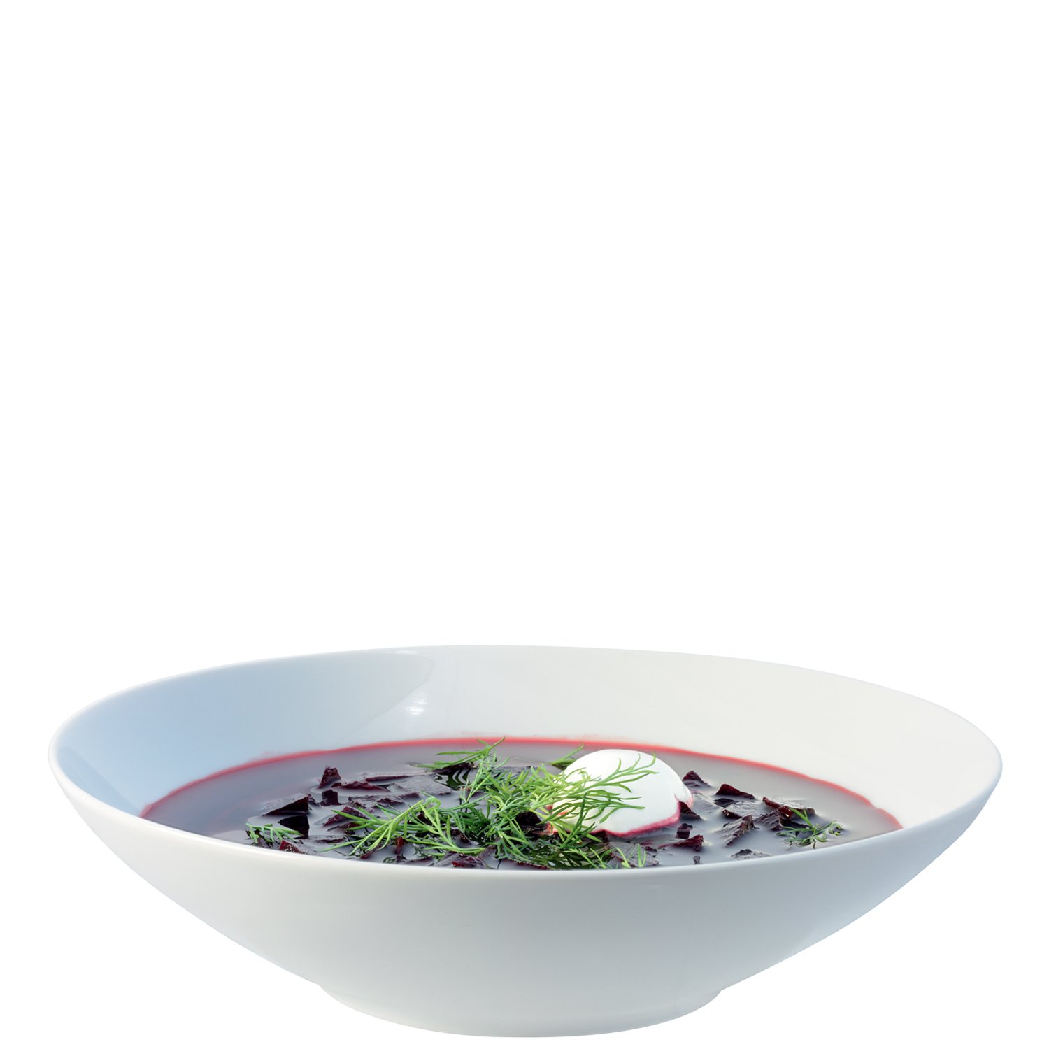 LSA International International Dine Soup/Pasta Bowl Coupe Ø24cm | Set of 4 | Handmade Porcelain | DI29 — image 1