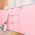 Decotalk Pink Peel and Stick Wallpaper Pink Contact Paper for Cabinets Removable Wallpaper for Bedroom Girls Shelves Decorative Wallpaper Self Adhesive Solid Color Wrapping Paper Matte 12"x120"