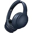 DOQAUS Upgrade Bluetooth Headphones Over Ear, 90H Playtime BT 5.3 Wireless Headphone EQ Modes, Built-in HD Mic, HiFi Stereo Sound, Deep Bass, Memory Foam Cups for Phone/PC&Travel/Gym/Workout