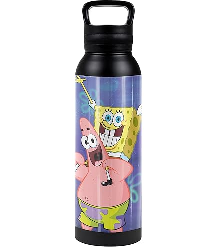 Amazon.com: Spongebob Official Dual Face 18 oz Insulated