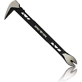 Spec Ops Tools Nail Puller Cats Paw Pry Bar for Prying, Demolition &amp; Nail Pulling, High-Carbon Steel, 11 Inch