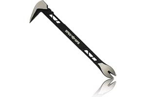 Spec Ops Tools 11" Nail Puller Cats Paw Pry Bar, High-Carbon Steel, 3% Donated to Veterans,