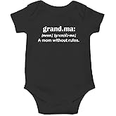 CBTwear Grandma Definition - Baby Clothes - Funny Newborn Bodysuit Outfits for Boys and Girls