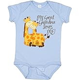 inktastic My Great Grandma Loves Me Baby Bodysuit