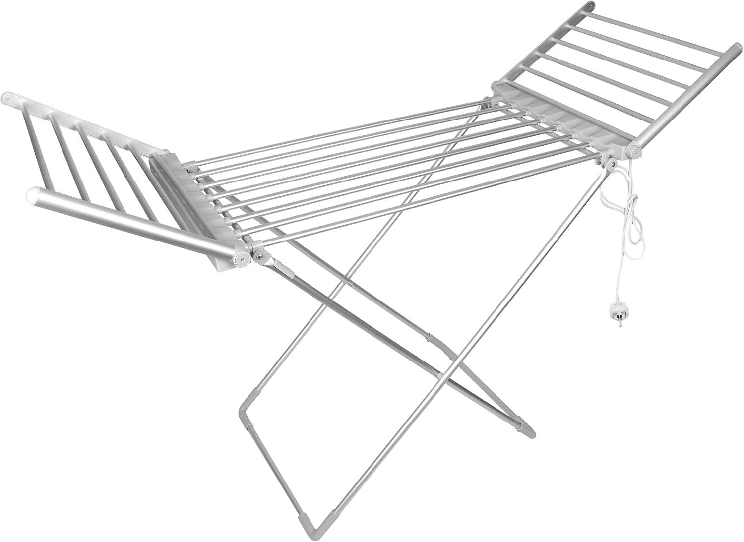 Folding Electric Instant Heated Wing Clothes Horse Airer Laundry Dryer