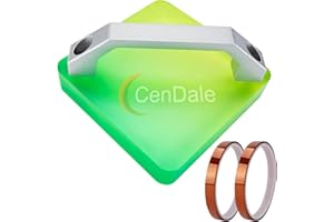 CenDale HTV Cooling Block-with Handle and Heat Resistant Tape, DTF Transfer Film& Heat Press Paper Vinyl Accessories, Fast Cooling Block, DTF Sublimation