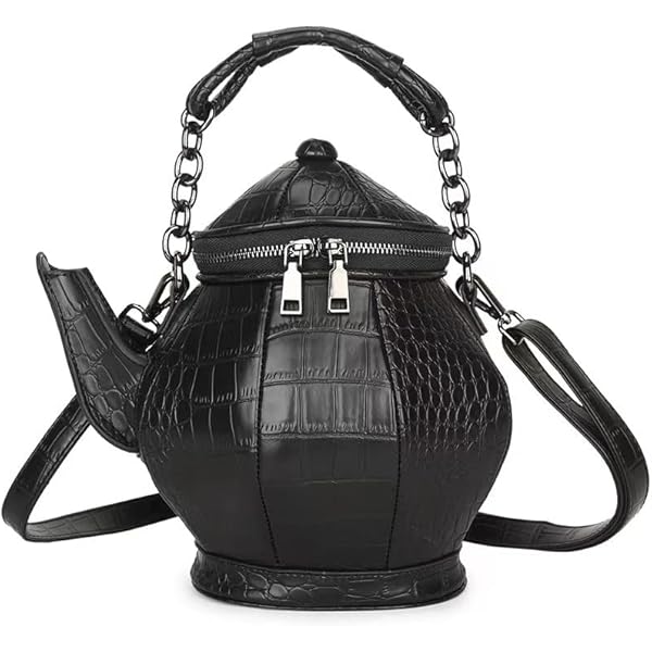 Amazon.com: ZiMing Teapot Shape Handbags Purse Women Vegan