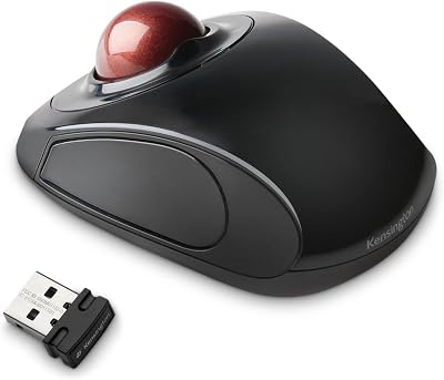 Kensington Orbit Wireless Mobile Trackball Mouse Ambidextrous Chromebooks