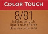 Wella Colour Touch Demi-Permanent Hair Colour 8/81 Light Blonde Pearl Ash 60 ml view 4