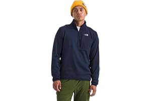 THE NORTH FACE Men's TNF Performance Fleece 1/4 Zip Jacket | Lightweight Pullover with Secure Zip Chest Pocket