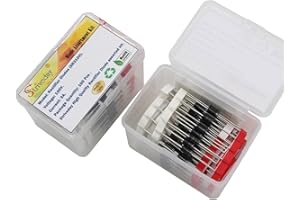 Striveday 100PCS Diodes Assortment SR3100 (3A 100V) Schottky Rectifier Diodes