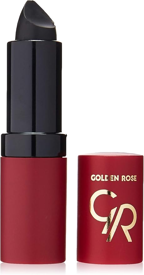Golden Rose Velvet Matte Rouge à Lèvres Mat Couleur 33 Noir