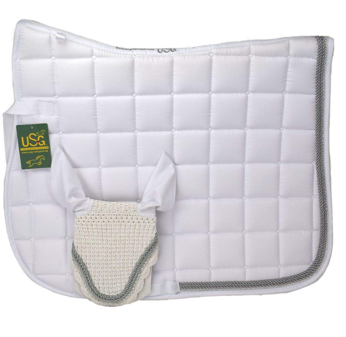 USG Baroness Cotton Saddle Cloth with Glitter