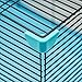 Niteangel Small Animal Habitat, Hamster Cage Blue and Black