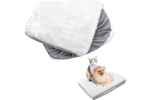 COLDWIND Dog Bed Covers Replacement Washable (Cover Only),Plush Dog Bed Cover-Easy to Remove
