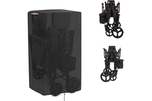 FIZENTIA Wagon Cover Compatible with Jeep Wagon Stroller (Cover Only),Waterproof 420D Cover for Jeep Wagon Deluxe,Aries,Wrangler (30" L x 25" W x 42" H)