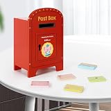 SOKA Wooden Elephant Post Box Toy Montessori Colors Shapes Numbers Pretend Play view 6