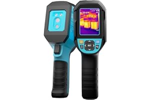 ACEGMET YJ256E Handheld Thermal Imaging Camera, 256x192 IR Thermal Camera, Pro/Home Use 25 Hz Refresh Rate Infrared Camera, 49,152 Pixels, 7 Color Palettes, -4°F to 752°F