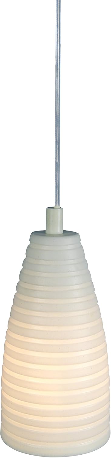 Naeve Leuchten Gina 626104 Porcelain Pendant Luminaire / 1x E14 / 40 W / 230 V / 50 Hz/Illuminant Not Included/d 9 cm / h18 cm/Ceramic/White